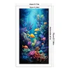 Marine Life-11CT Stamped Cross Stitch 40*70cm(Big Size)