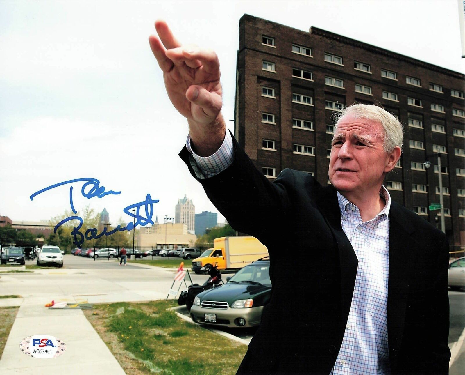 Tom Barrett signed 8x10 Photo Poster painting PSA/DNA Autographed