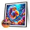 Diamond Painting -DIY Full Square Drill Colorful Fish(30*30CM)