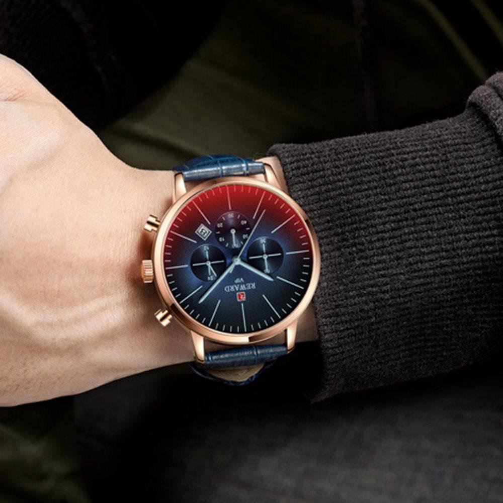 Bright Luxury Glass Wrist Watch-VESSFUL
