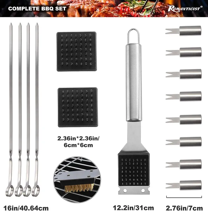 ROMANTICIST BBQ Grill Accessories - Thumbnail 4