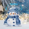 Snowman DIY Acrylic Shaking Head 5D DIY Diamond Art Tabletop Ornament Home Decor