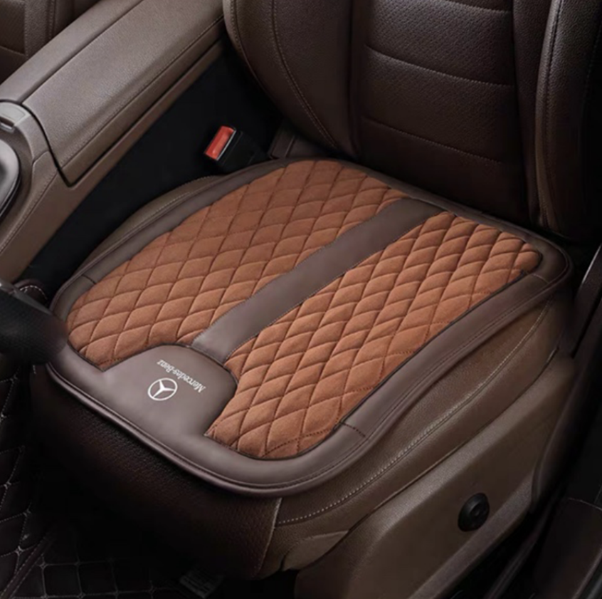 Car Seat Cushion Deerskin Car Winter Short Plush Seat Cushion Seat Headrest