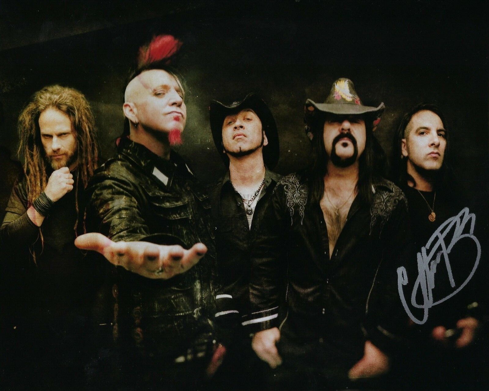 GFA Hellyeah Guitarist * CHRISTIAN BRADY * Signed Autographed 8x10 Photo Poster painting C5 COA