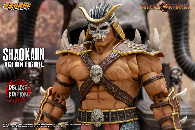 Action Figure Shao Kahn, Loja Forja 3K