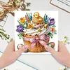 6Pcs Diamond Painting Cake Diamond Painting Greeting Card for Adults Beginners