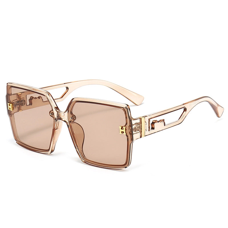 Casual Retro Streetwear Geometric Pc Square Full Frame Women’s Sunglasses