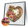 Diamond Painting-5D Full Round Drill Love Flower