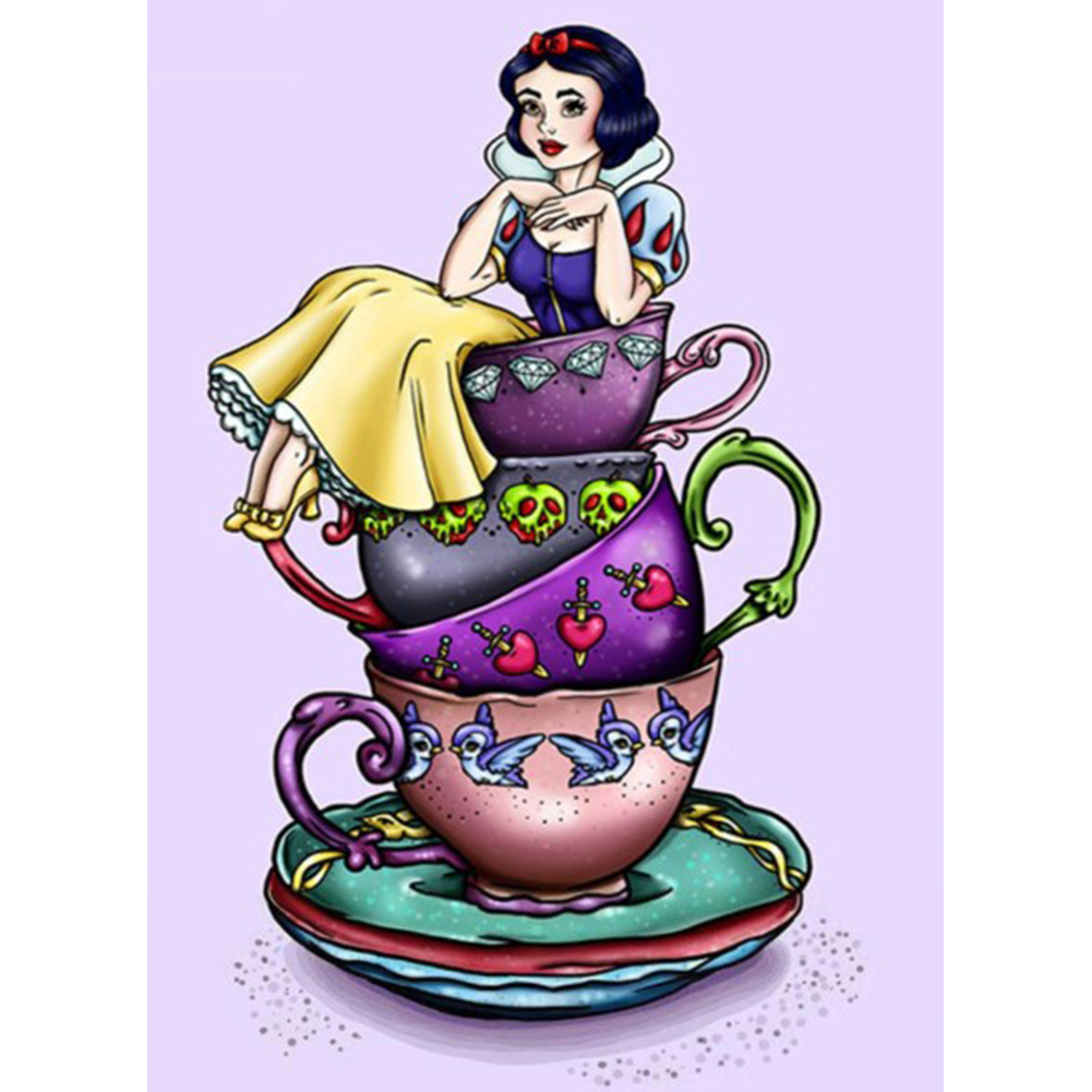 

Snow White - Round Drill Diamond Painting - 30*40CM, 501 Original
