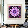 Abstract Art Painting Flower | Full Round Diamond Painting Kits
