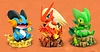 Little Fatty Series Blaziken & Swampert - Pokemon Resin Statue - PPAP Studios