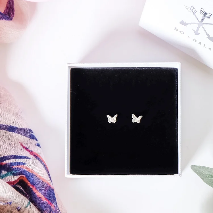 Monarch Butterfly studs