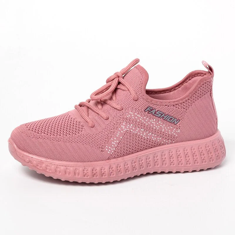 Women Casual Summer Autumn Sneakers Sport Shoes Ladies Casual Walking Vulcanized Sneakers Shoes 2020 Fashion sock Sneakers slip
