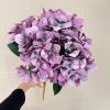 Artificial 5 Stems Silk Hydrangea Flower Bunch