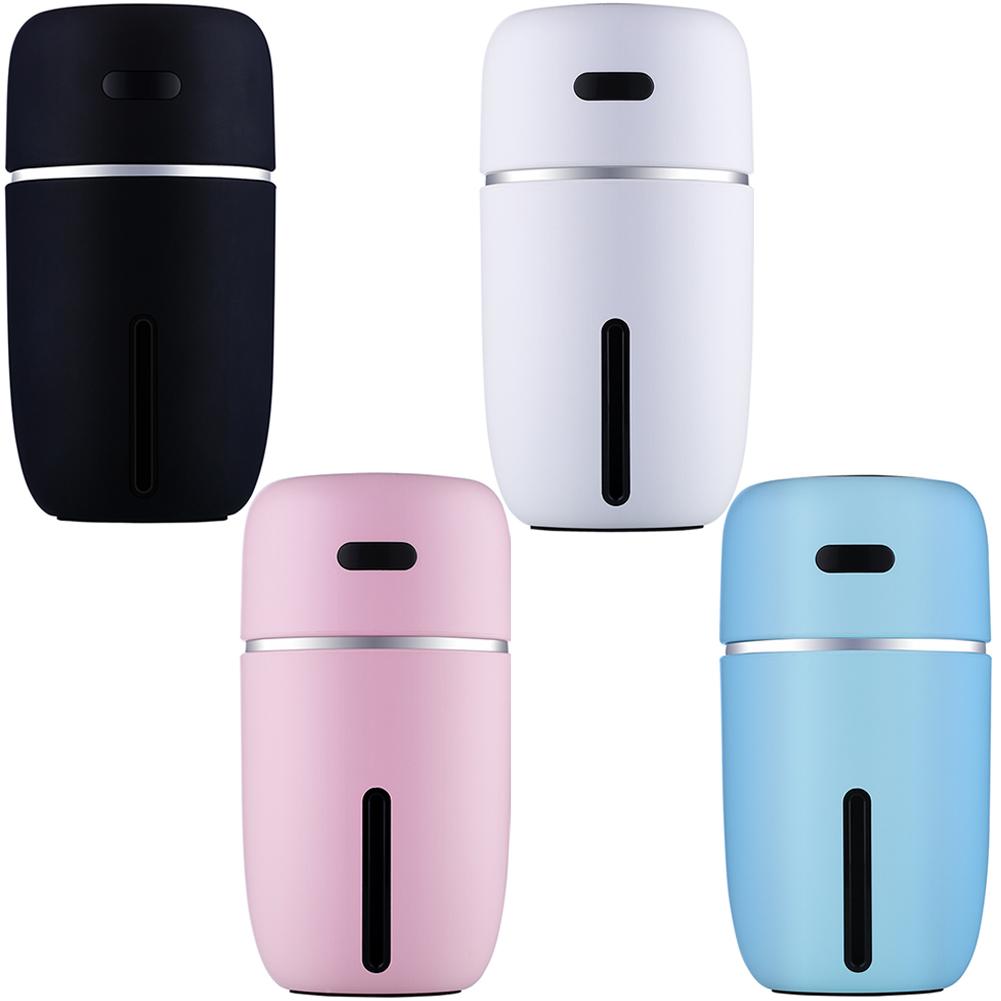 

200ml Small I Ultrasonic USB Air Humidifier Aroma Essential Oil Diffuser, Black, 501 Original