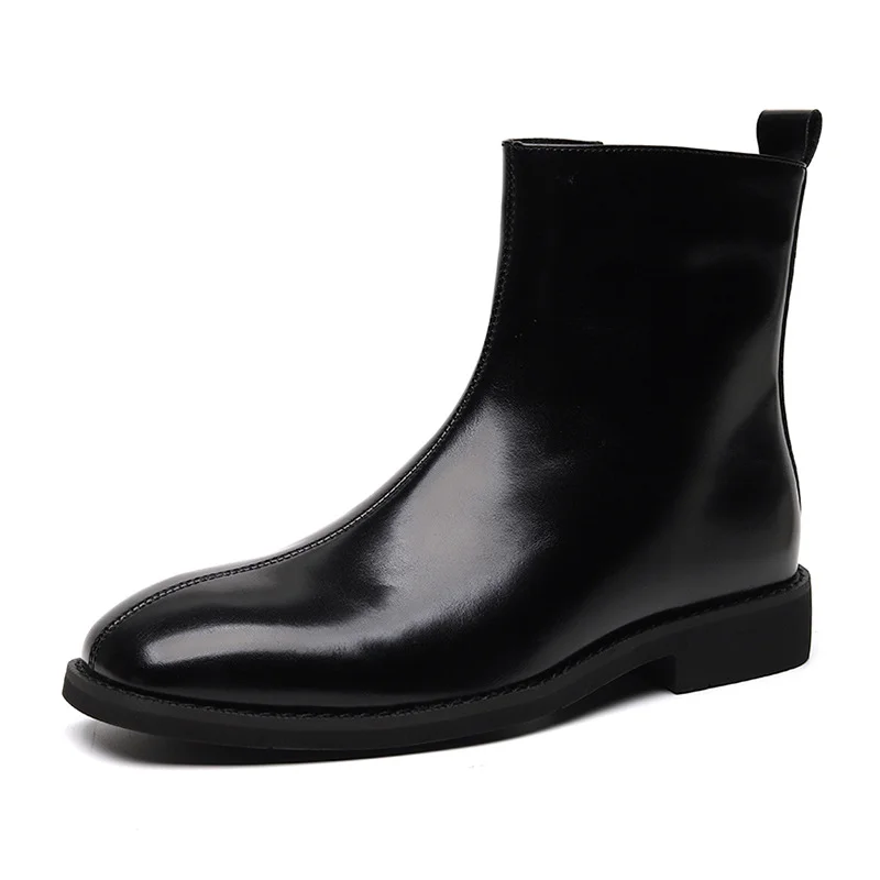 Colourp Colourp Boots High Boot Side Zipper Casual Leather Boots 2023 New 89757-R