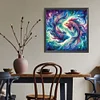 Diamond Painting-DIY Full Round Drill Pisces（40x40cm）