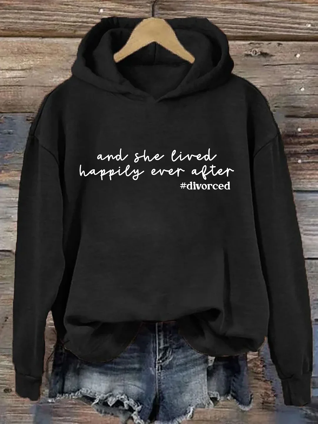 And She Lived Happily Ever After Hoodie