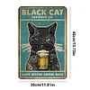 Cat Save Water Drink Beer - Vintage Metal Signs - 20*30cm/30*40cm
