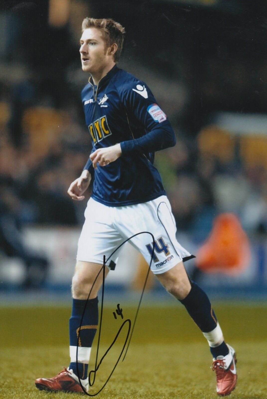 James Henry Hand Signed 12x8 Photo Poster painting - Millwall - Football Autograph.