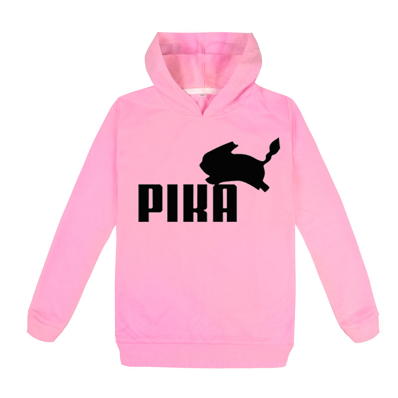 Mayoulove Pikachu Hoodie - Cute Pokemon Long Sleeve Sweatshirt for Kids and Anime Fans-Mayoulove