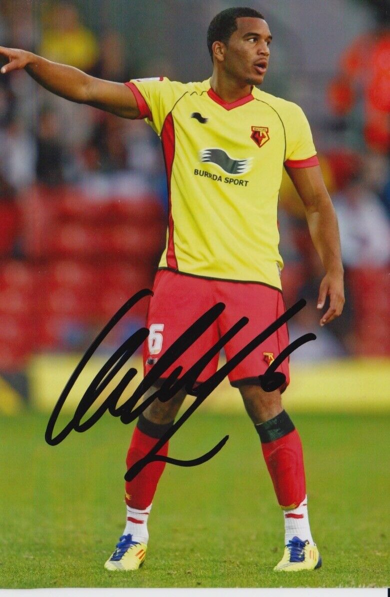 WATFORD HAND SIGNED ADRIAN MARIAPPA 6X4 Photo Poster painting.