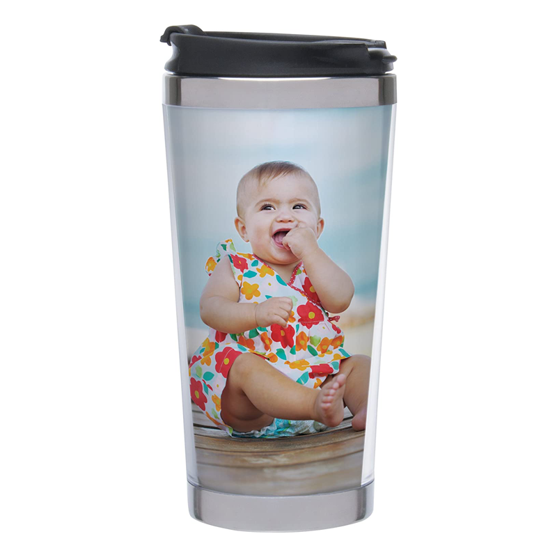 Photo Stainless Steel Travel Tumbler - Create Your Own