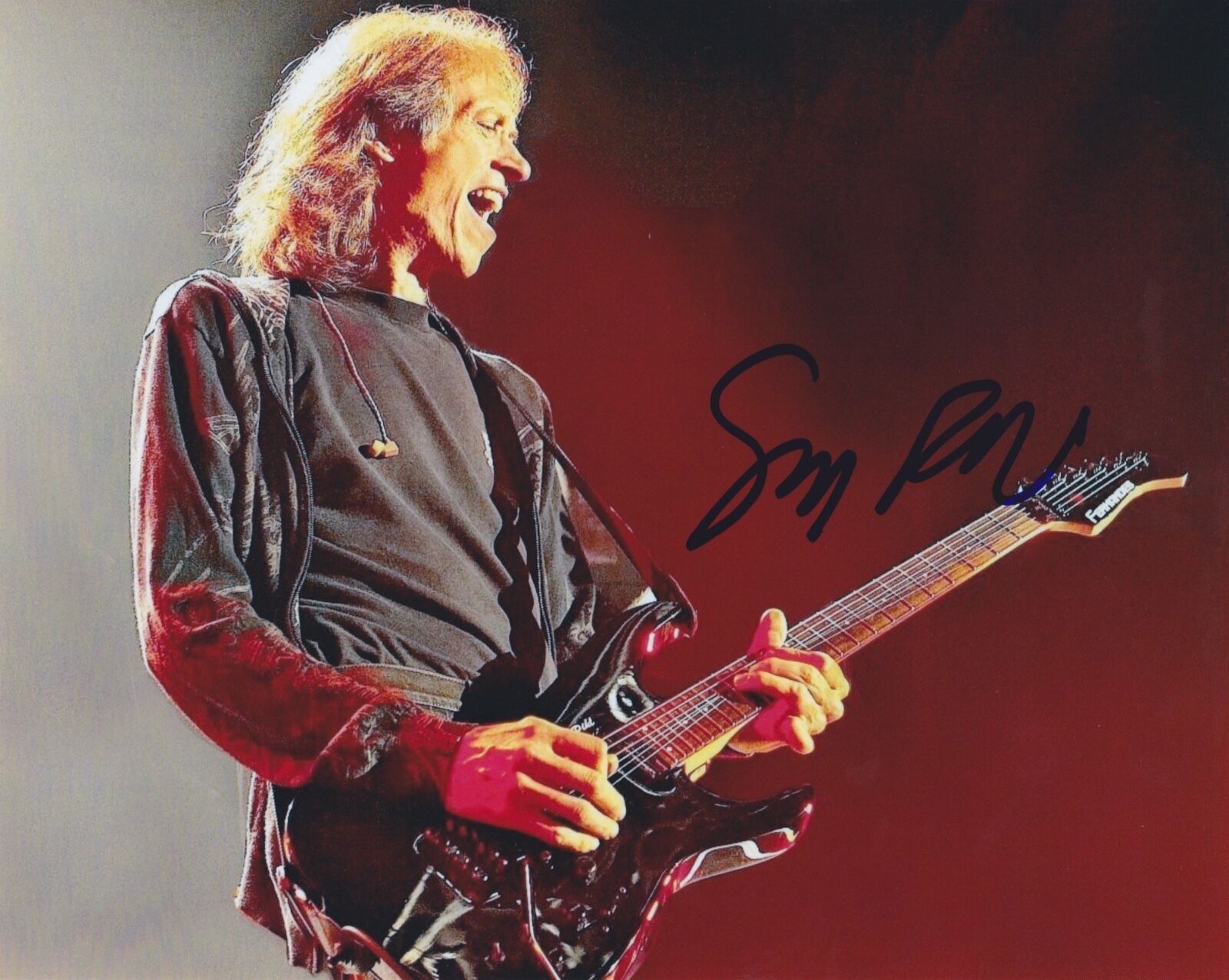 Gary Pihl Signed Autographed 8x10 Photo Poster painting Boston & Sammy Hagar Band Guitarist D