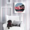 Sunset - 14CT Stamped Cross Stitch 31*31cm/12.2*12.2in(Brand)