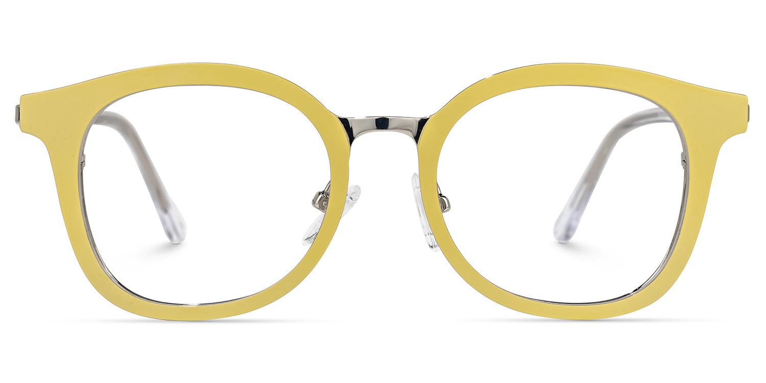 Zemira Gelb Cateye Brille Gelb