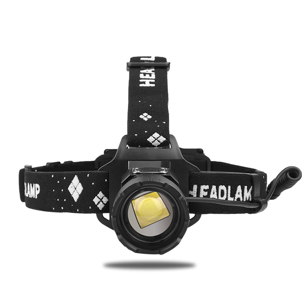 

XHP99 LED Headlight 2800LM 5 Mode USB Rechargeable IPX4 Zoom Headlamp Torch, 501 Original