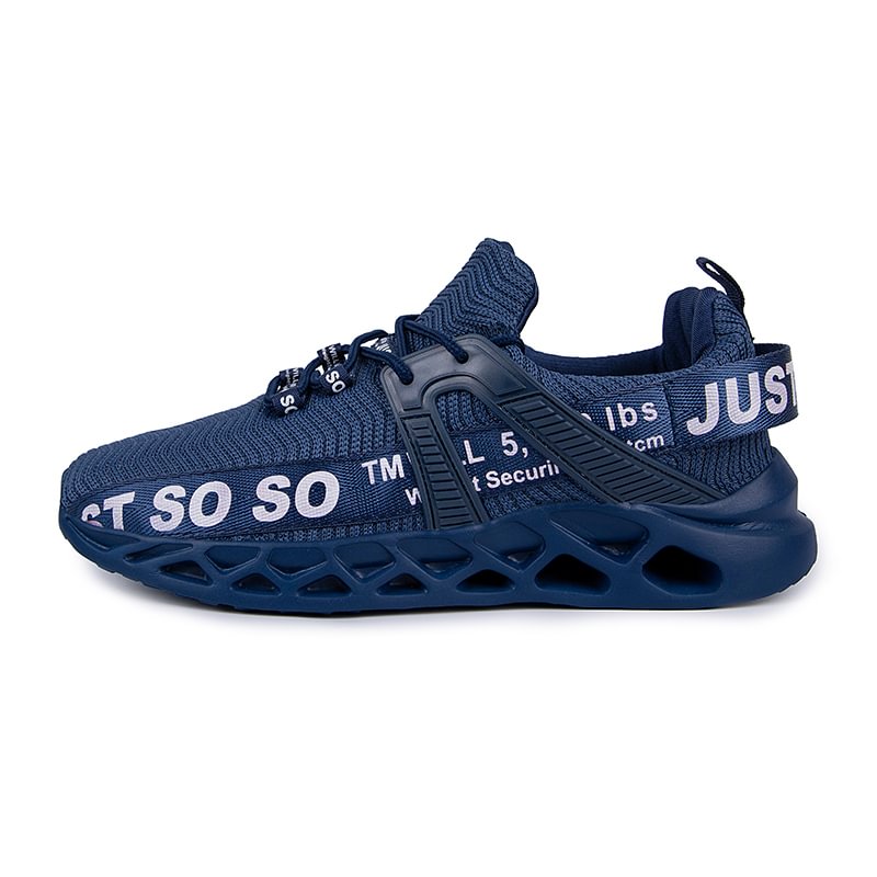 navy walking trainers