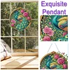 (US Only)Peacock 2D Flat DIY Diamond Painting Set Diamond Art Pendant Home Wall Decor