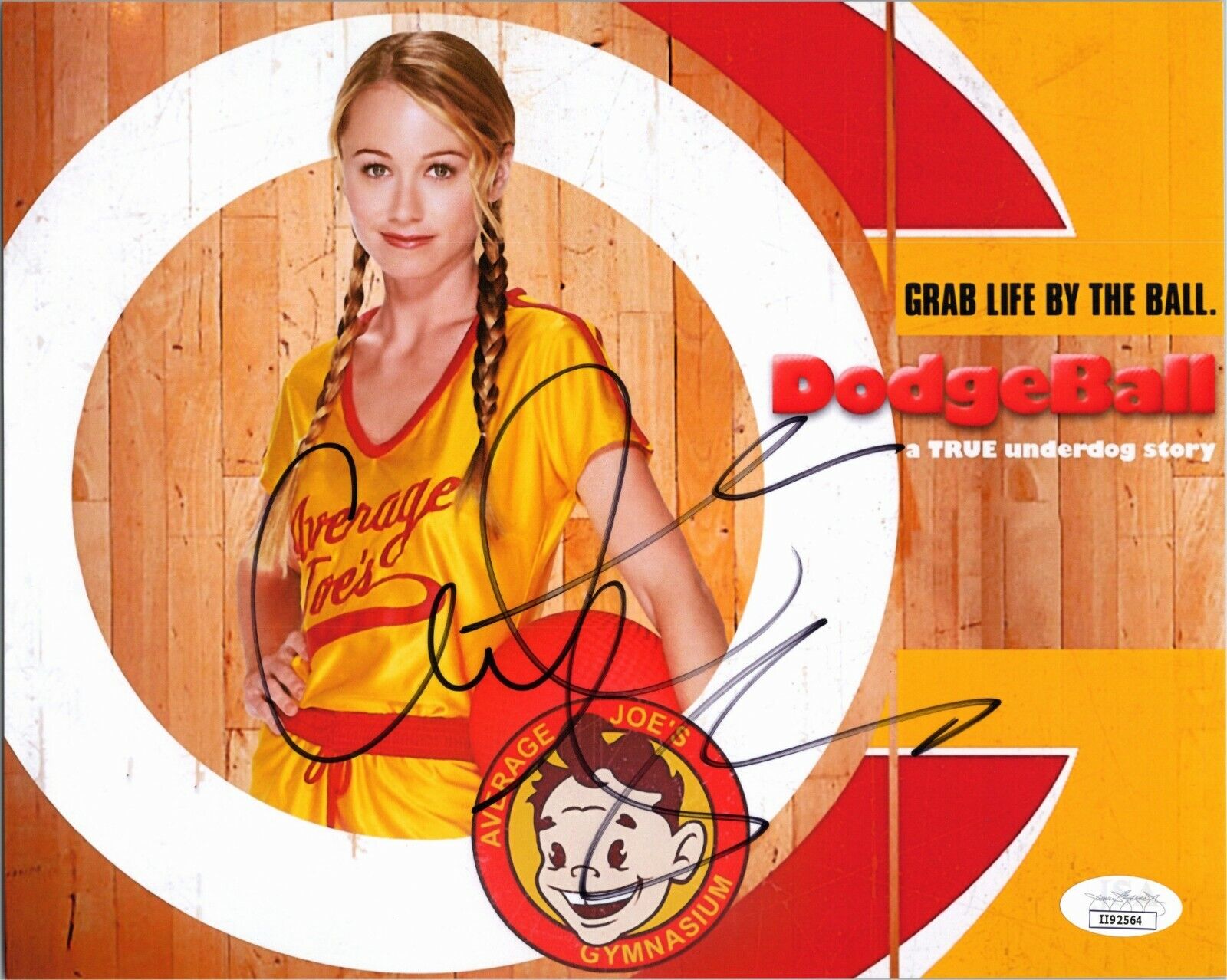 ~~ CHRISTINE TAYLOR Authentic Hand-Signed DODGEBALL