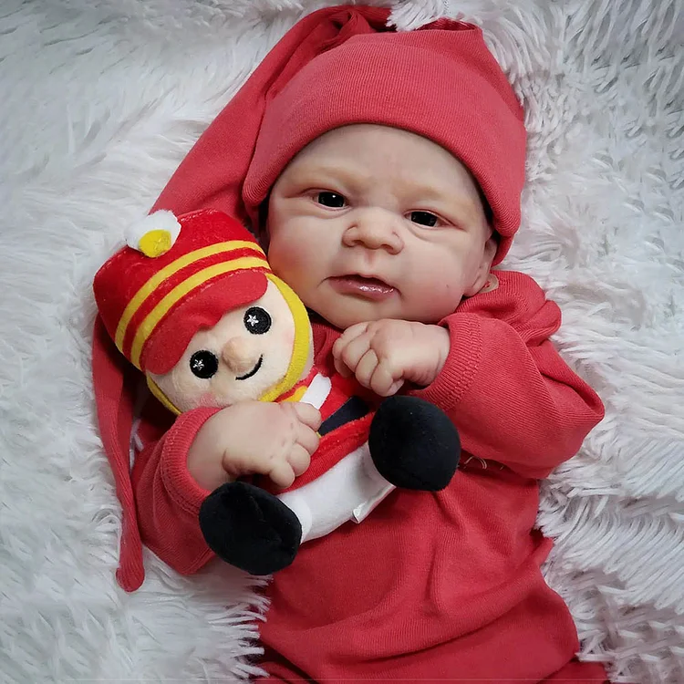 12" Full Solid Silicone Baby Doll Boy Felix Just Like a Real Baby Rebornartdoll® RSAW-Rebornartdoll®