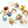 10PCS Wedding Bridal Groom Catering Ceremony Guests Corsage Boutonniere Wrist Bouquet Artificial Flower