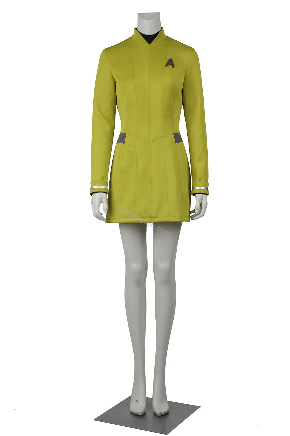 Star Trek Beyond Woman Uhura yellow Cosplay Costume Jacket
