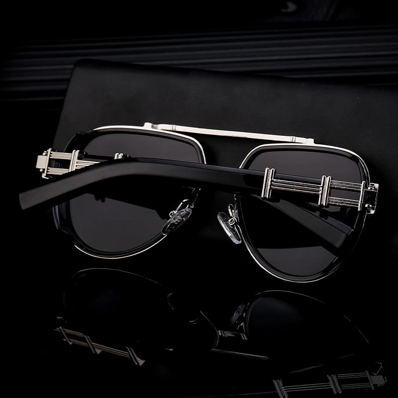2024 New Retro Sunglasses Men’s High Sense Punk Sunglasses Men’s Sunglasses
