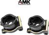 AMK Brass Axle Case Rear Diff Housing, LCG Brass Counter Weight Axle Housing for 1/10 RC Crawler Car TRX4 TRX6 Upgrade Parts