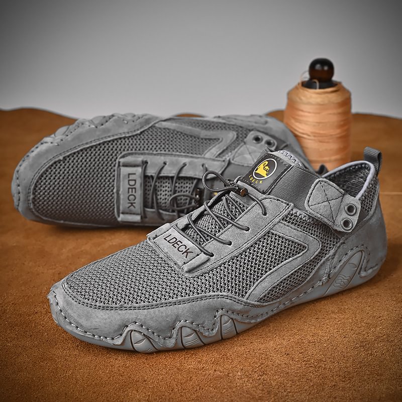 Italian suede  boots, 2022 New summer  breathable men's shoes  (Free Shipping)