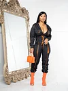 TOO FLY HOODED JUMPSUIT