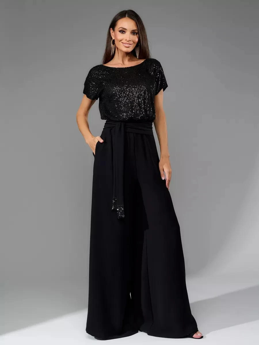 Uveng Uveng 2025 New Conjoined Sleeves Sleeves Casual Trousers