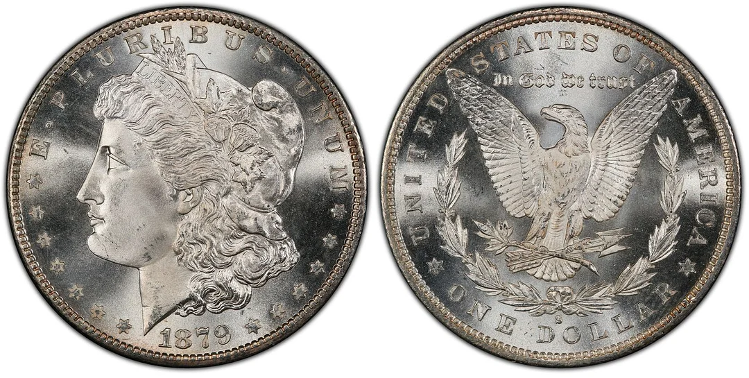 1879-S Morgan Silver Dollar