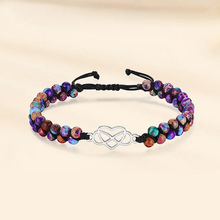 For Granddaughter - I'm So Proud of You Beaded Bracelet