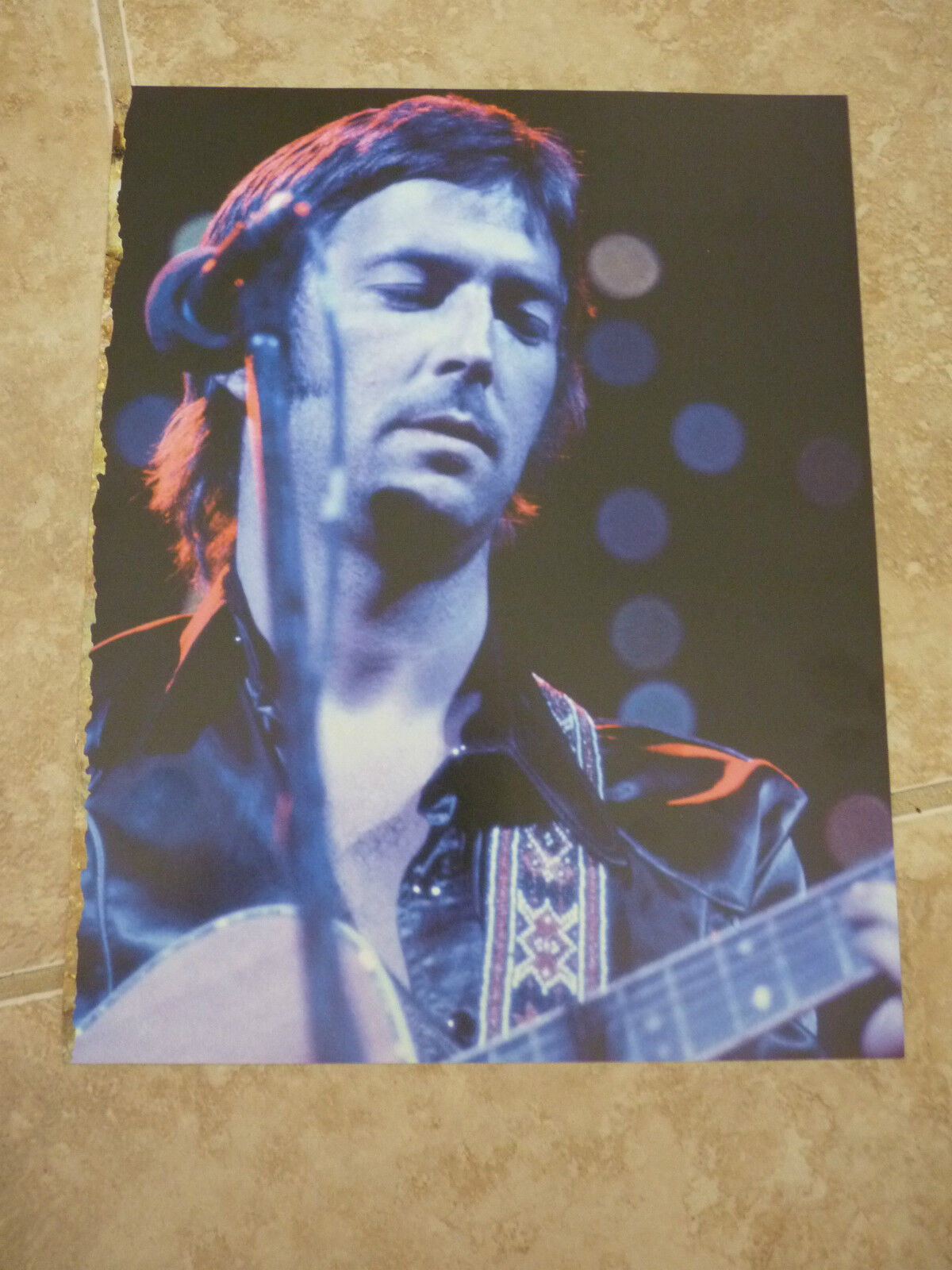 Eric Clapton Guitarist 12x9 Coffee Table Book Photo Poster painting Page #2