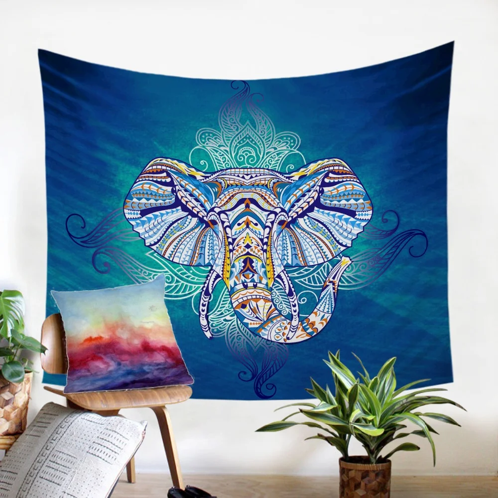 Elephant Tapestry Wall Hanging