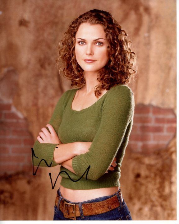 KERI RUSSELL signed autographed FELICITY Photo Poster painting