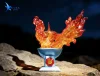 1/20 Scale World Zukan Charmander in Rainy Season & Indigo Plateau Moltres Flame - Pokemon Resin Statue - QN Studios