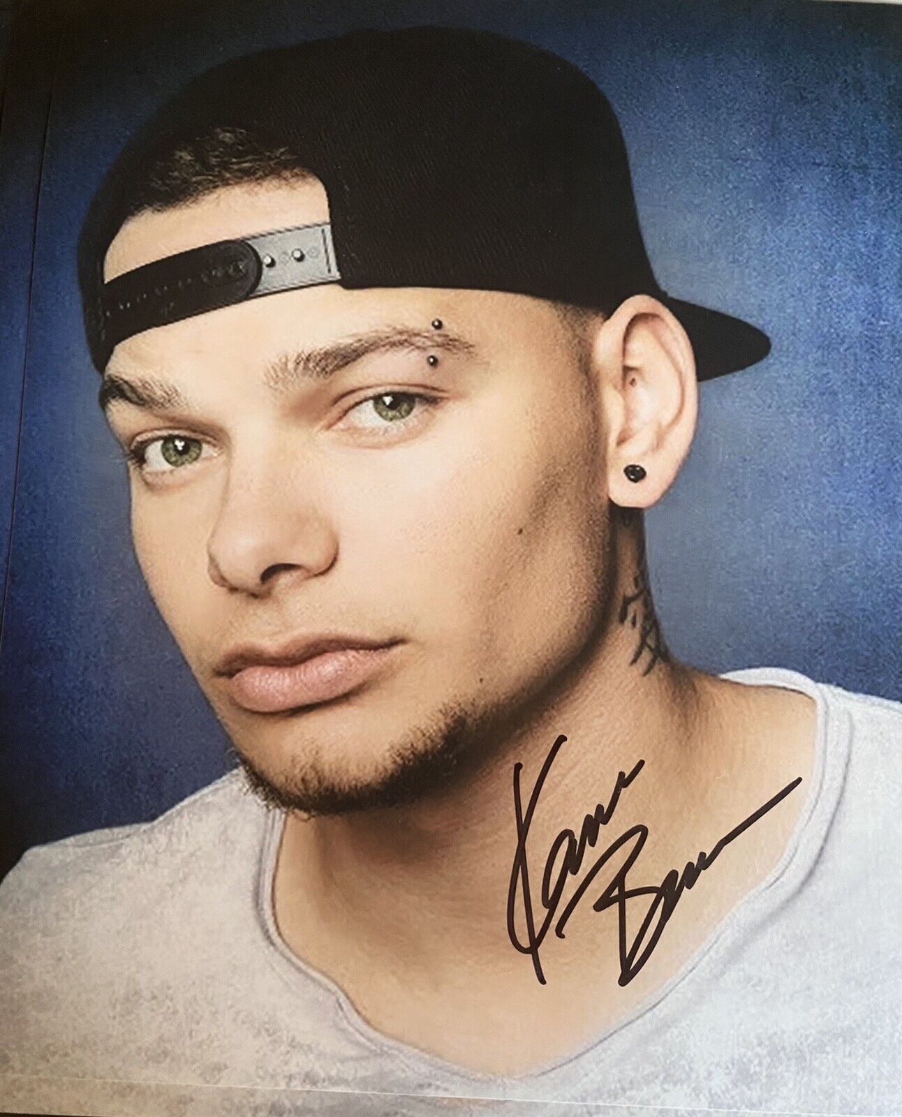 Kane Brown signed Autographed 8x10 Color Photo Poster painting Sexy