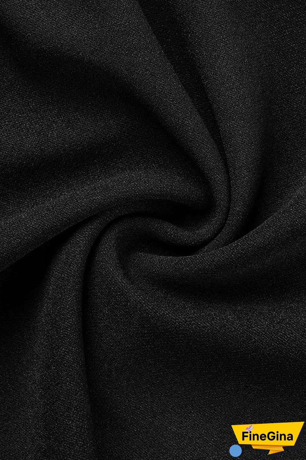 Black Casual Solid Patchwork V Neck A Line Dresses